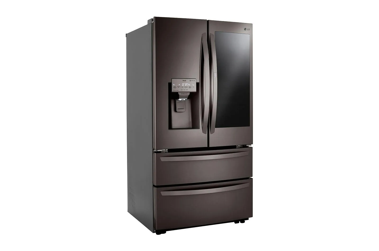 Lg LRMVS2806D 28 Cu Ft. Smart Instaview Door-In-Door Double Freezer Refrigerator With Craft Ice&#8482;