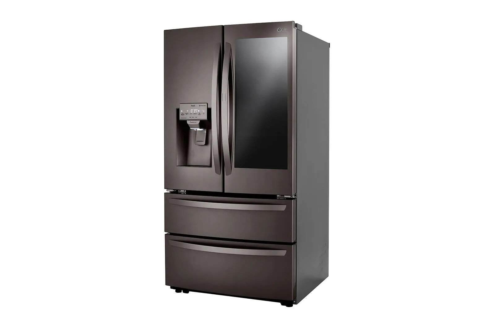 Lg LRMVS2806D 28 Cu Ft. Smart Instaview Door-In-Door Double Freezer Refrigerator With Craft Ice&#8482;