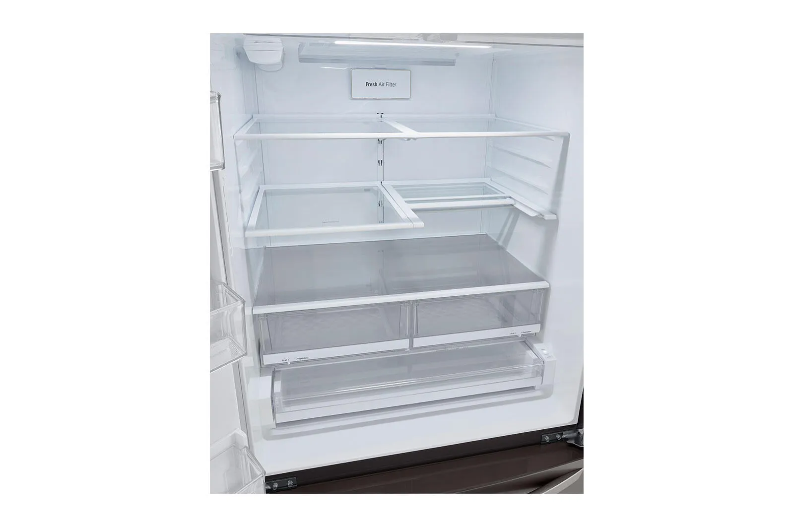 Lg LRMVS2806D 28 Cu Ft. Smart Instaview Door-In-Door Double Freezer Refrigerator With Craft Ice&#8482;