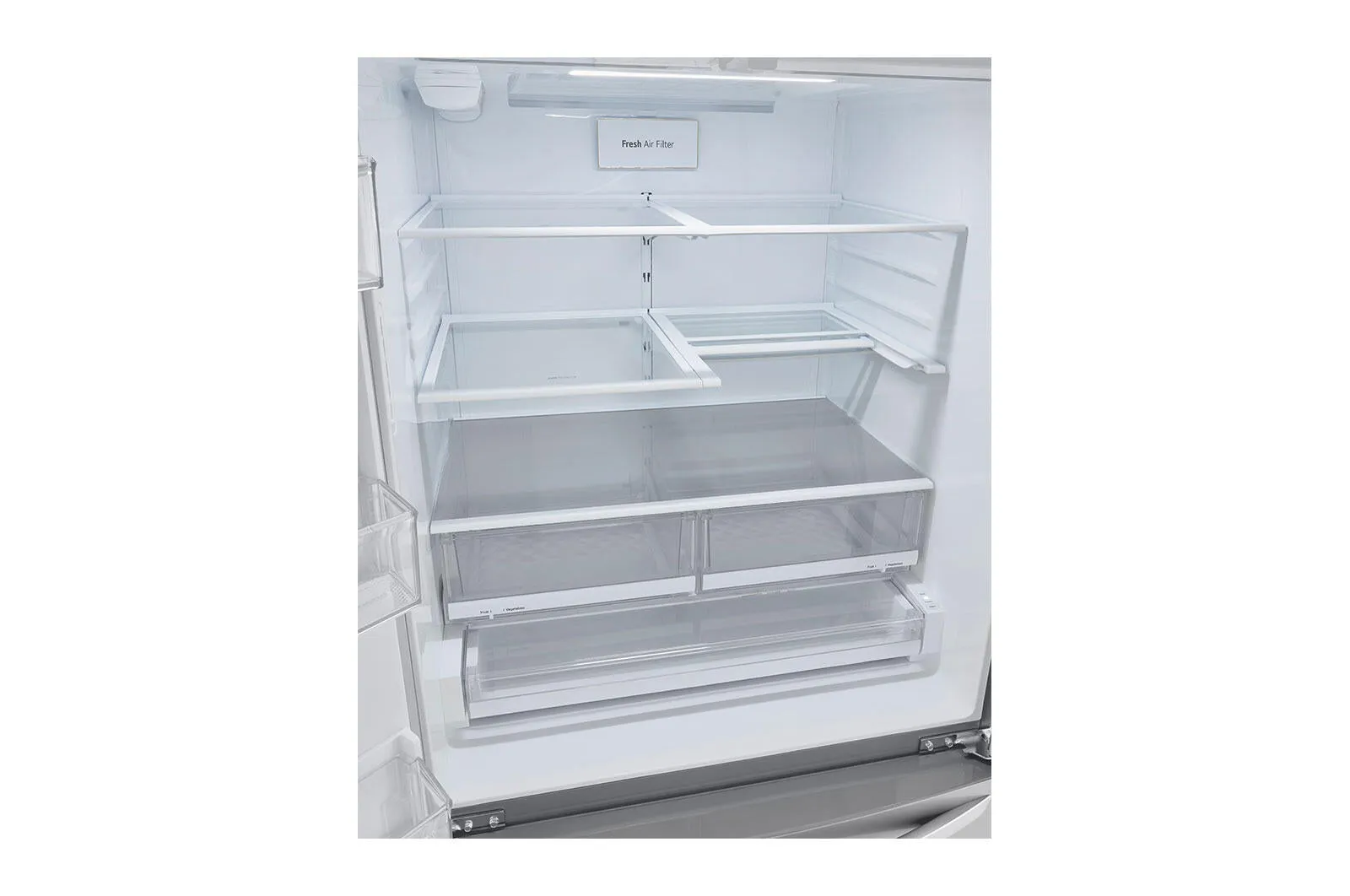 Lg LRMVS2806S 28 Cu Ft. Smart Instaview Door-In-Door Double Freezer Refrigerator With Craft Ice&#8482;