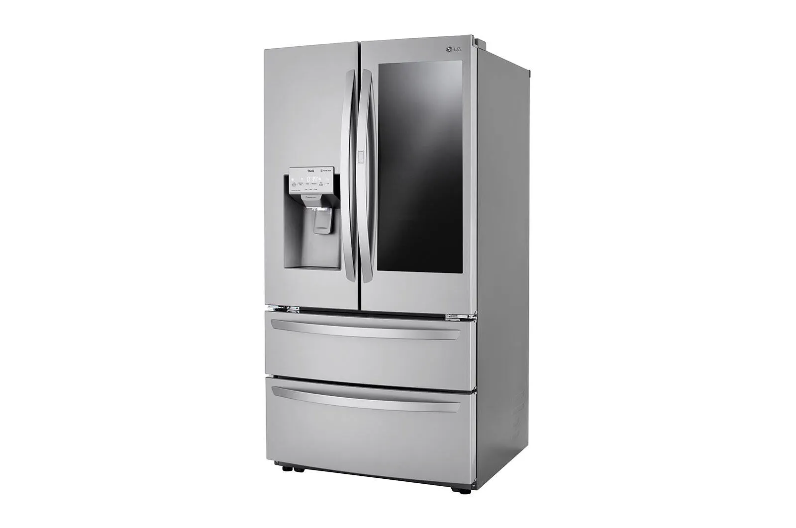 Lg LRMVS2806S 28 Cu Ft. Smart Instaview Door-In-Door Double Freezer Refrigerator With Craft Ice&#8482;