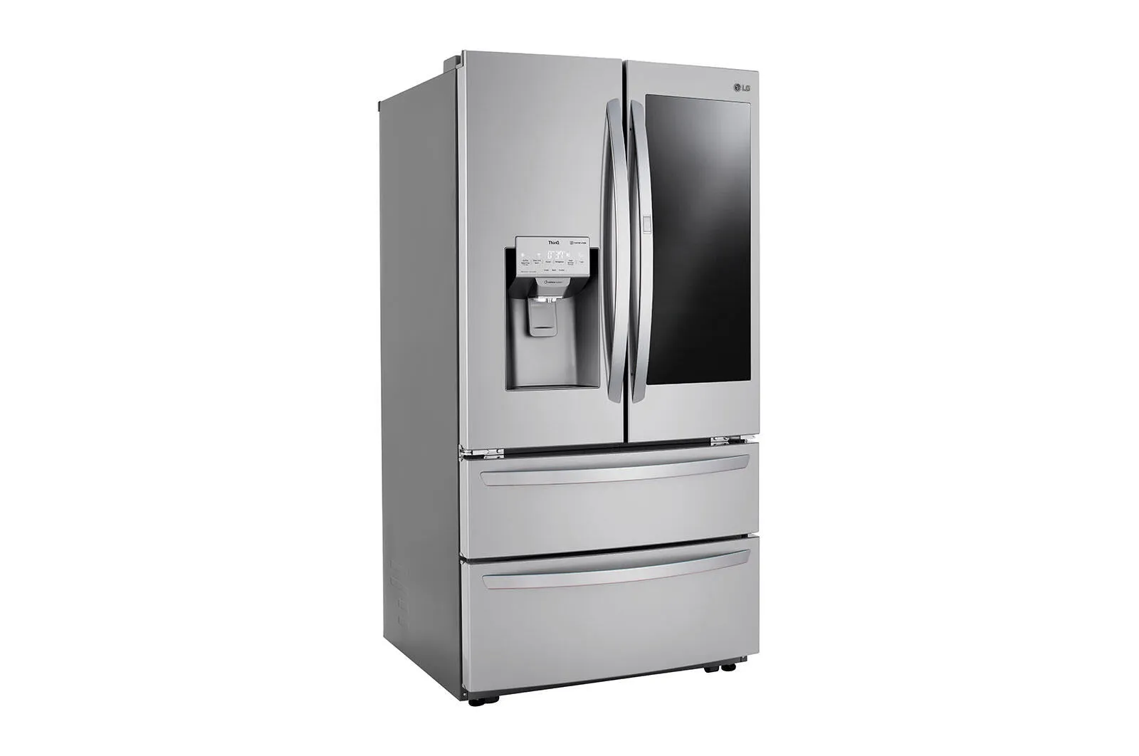 Lg LRMVS2806S 28 Cu Ft. Smart Instaview Door-In-Door Double Freezer Refrigerator With Craft Ice&#8482;