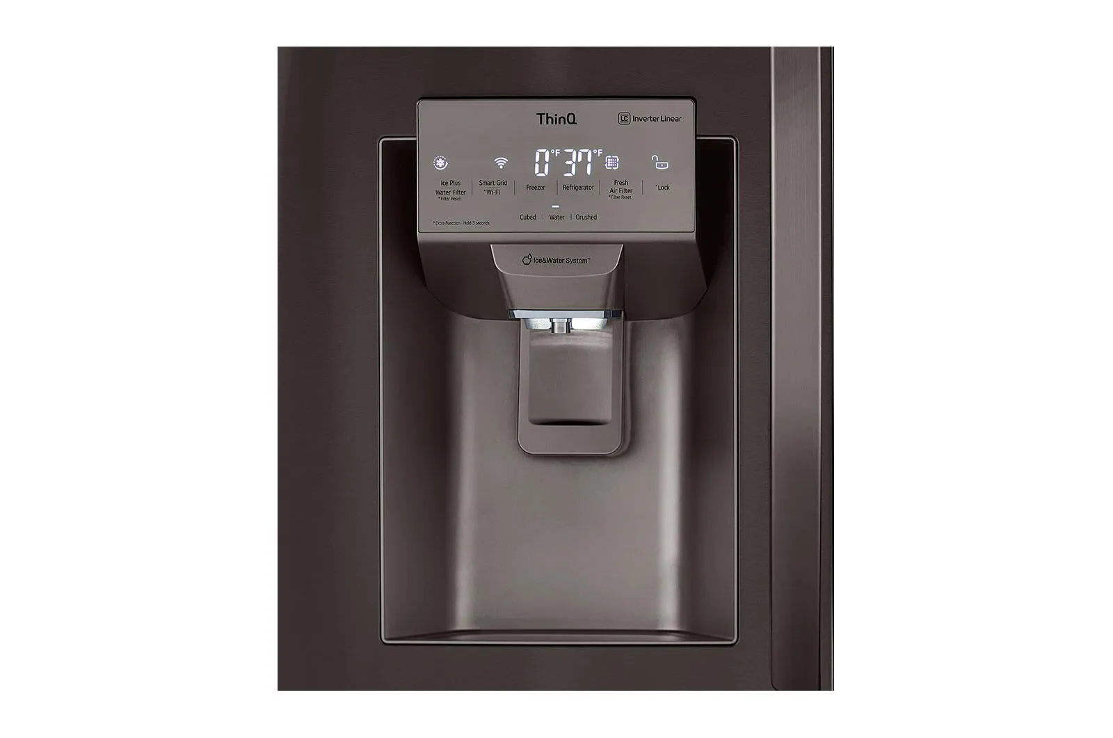 Lg LRMXS2806D 28 Cu Ft. Smart Double Freezer Refrigerator With Craft Ice&#8482;