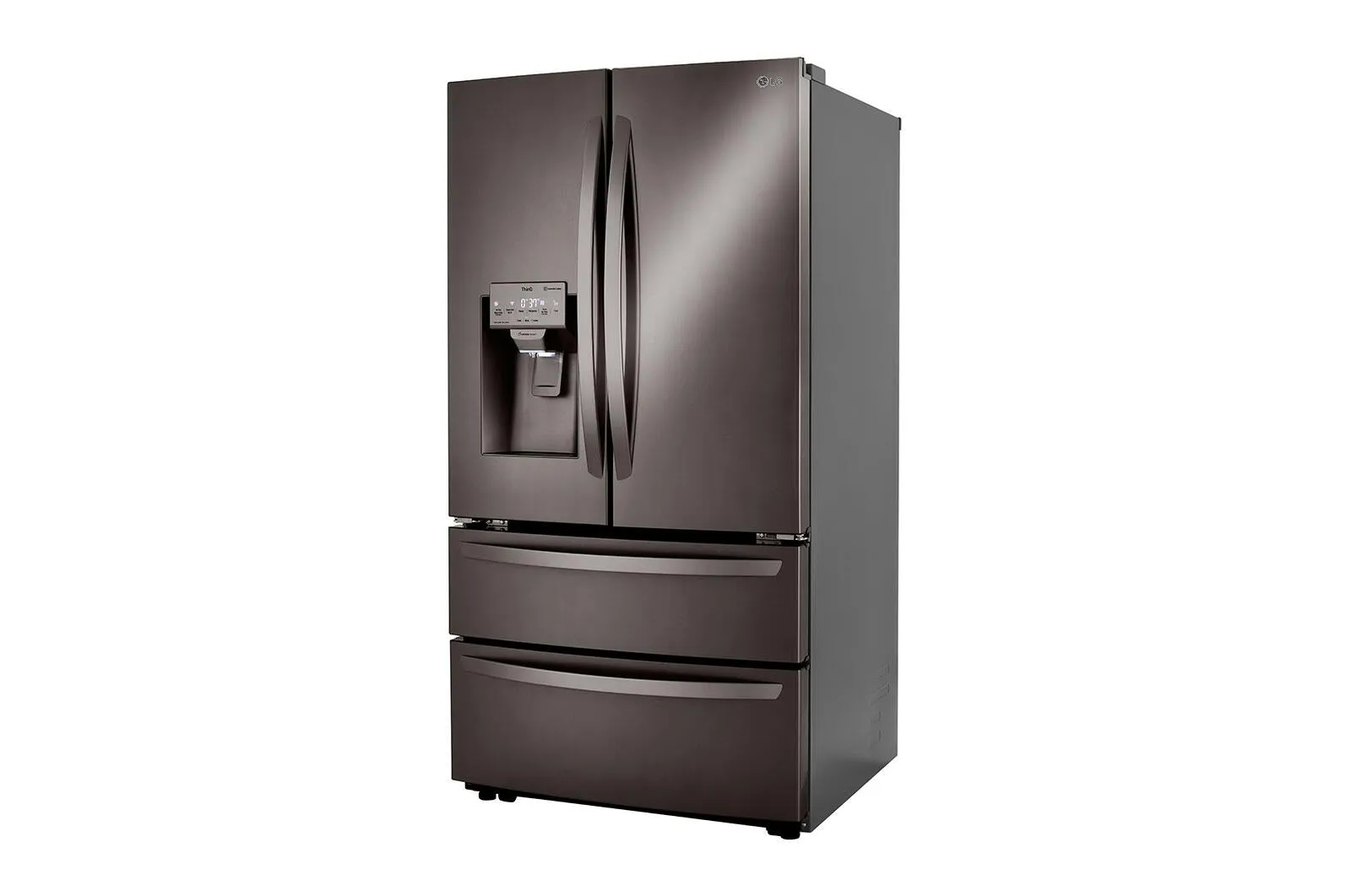 Lg LRMXS2806D 28 Cu Ft. Smart Double Freezer Refrigerator With Craft Ice&#8482;