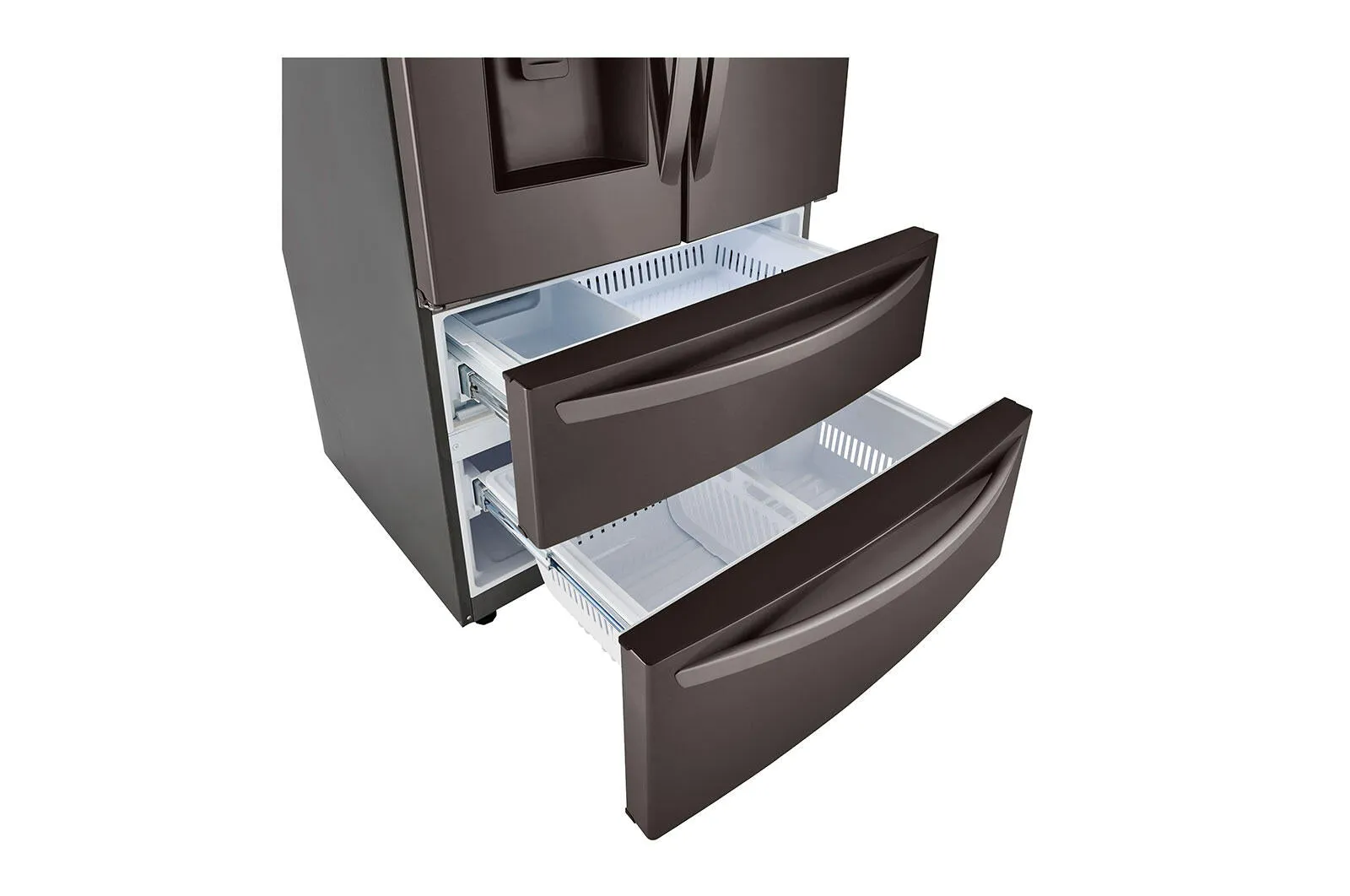 Lg LRMXS2806D 28 Cu Ft. Smart Double Freezer Refrigerator With Craft Ice&#8482;