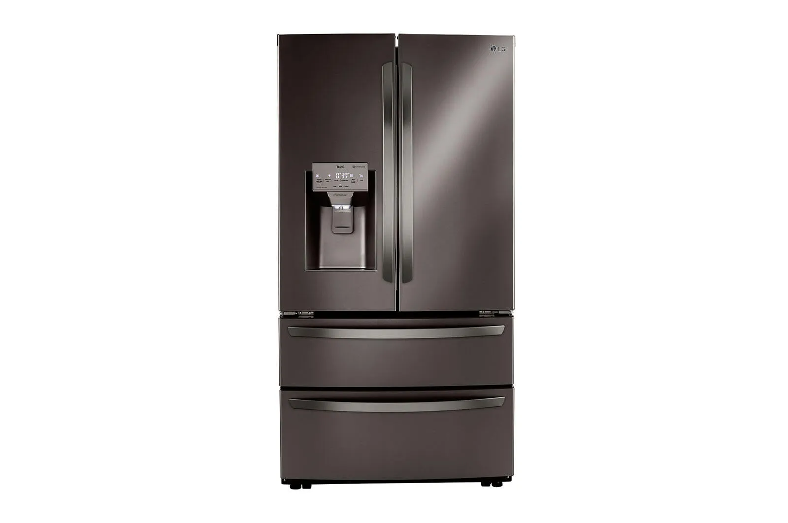 Lg LRMXS2806D 28 Cu Ft. Smart Double Freezer Refrigerator With Craft Ice&#8482;