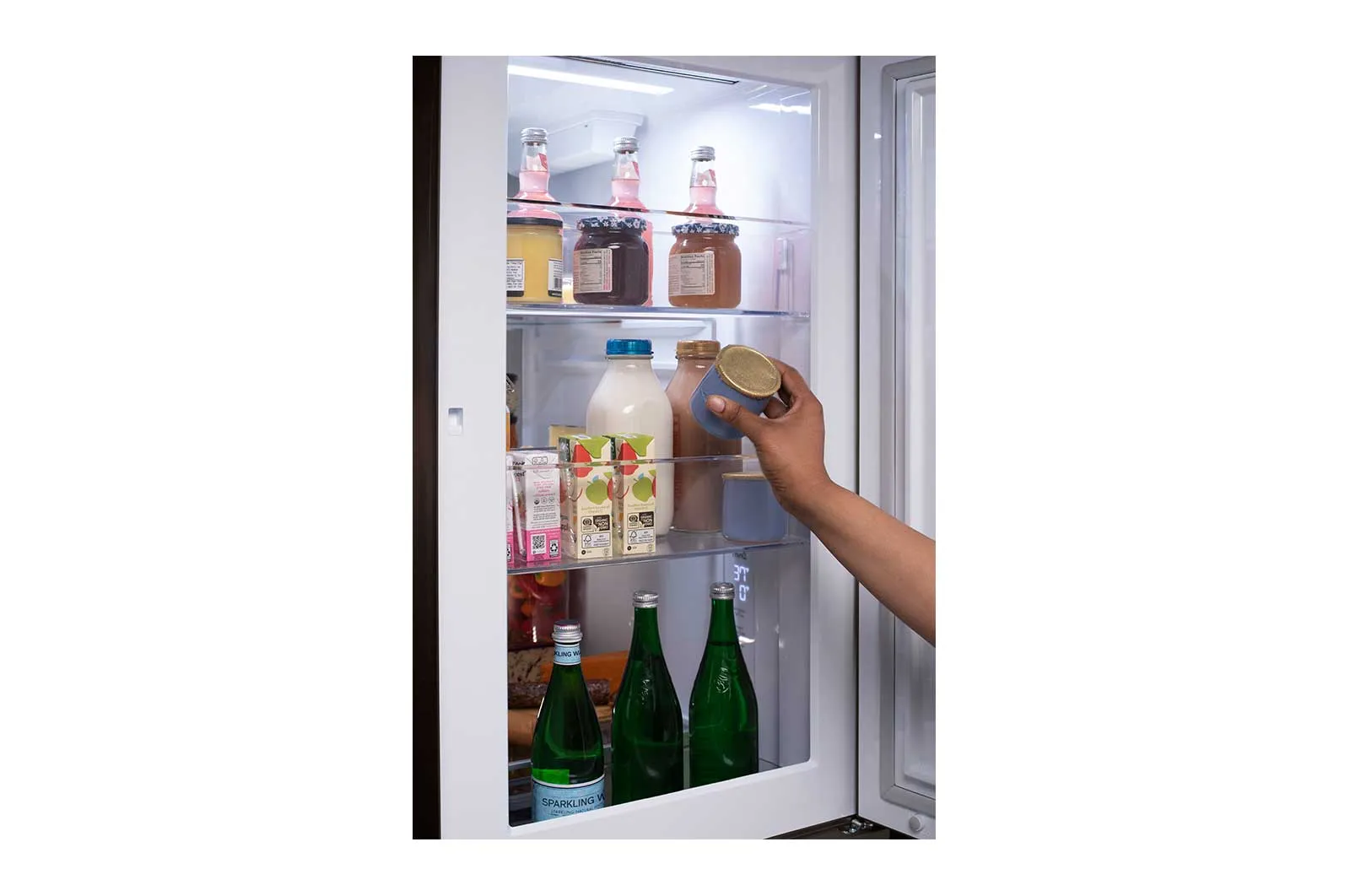 Lg LRSDS2706D 27 Cu. Ft. Side-By-Side Door-In-Door Refrigerator With Craft Ice&#8482;