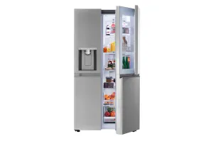Lg LRSDS2706S 27 Cu. Ft. Side-By-Side Door-In-Door Refrigerator With Craft Ice&#8482;