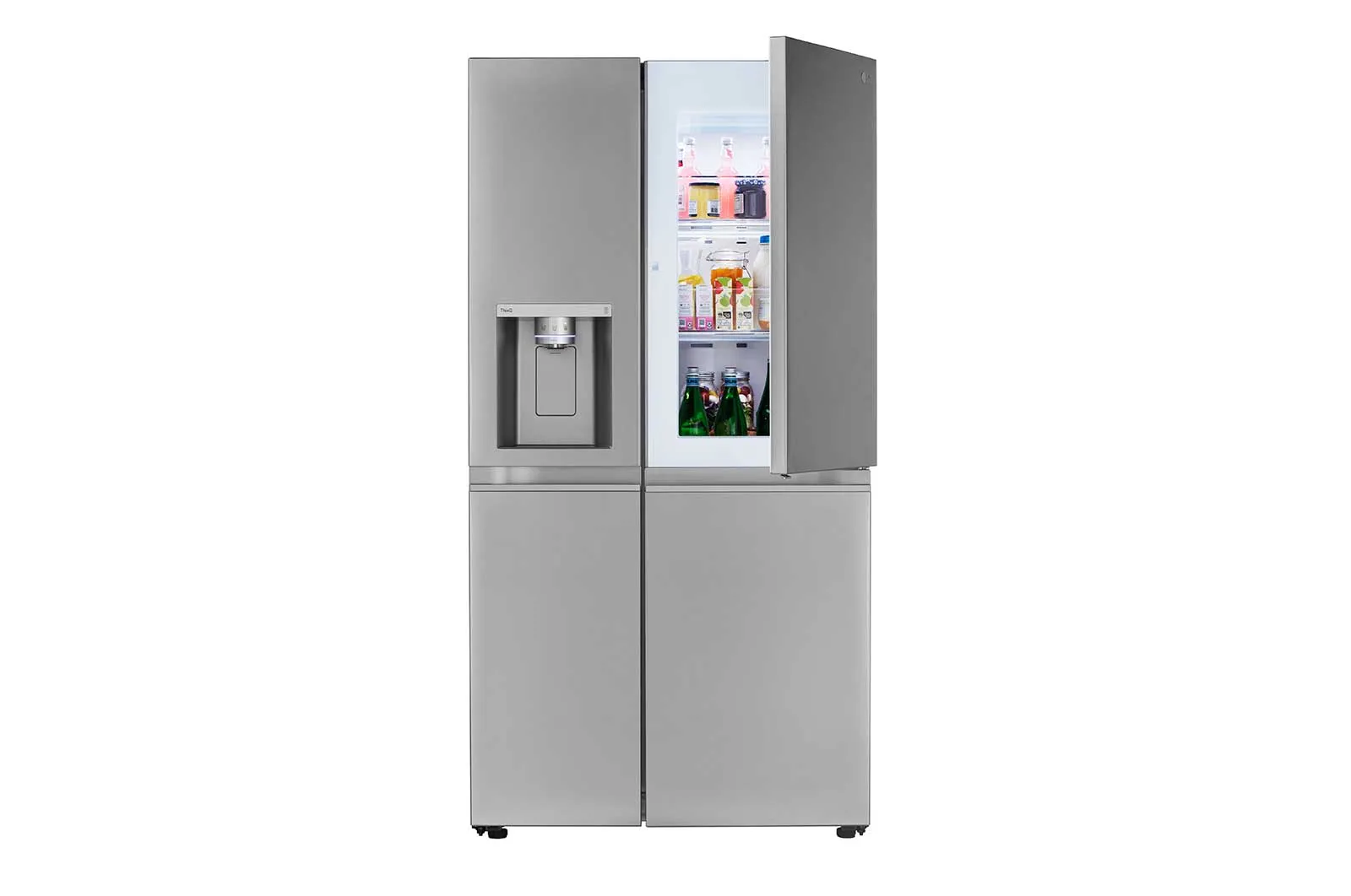 Lg LRSDS2706S 27 Cu. Ft. Side-By-Side Door-In-Door Refrigerator With Craft Ice&#8482;