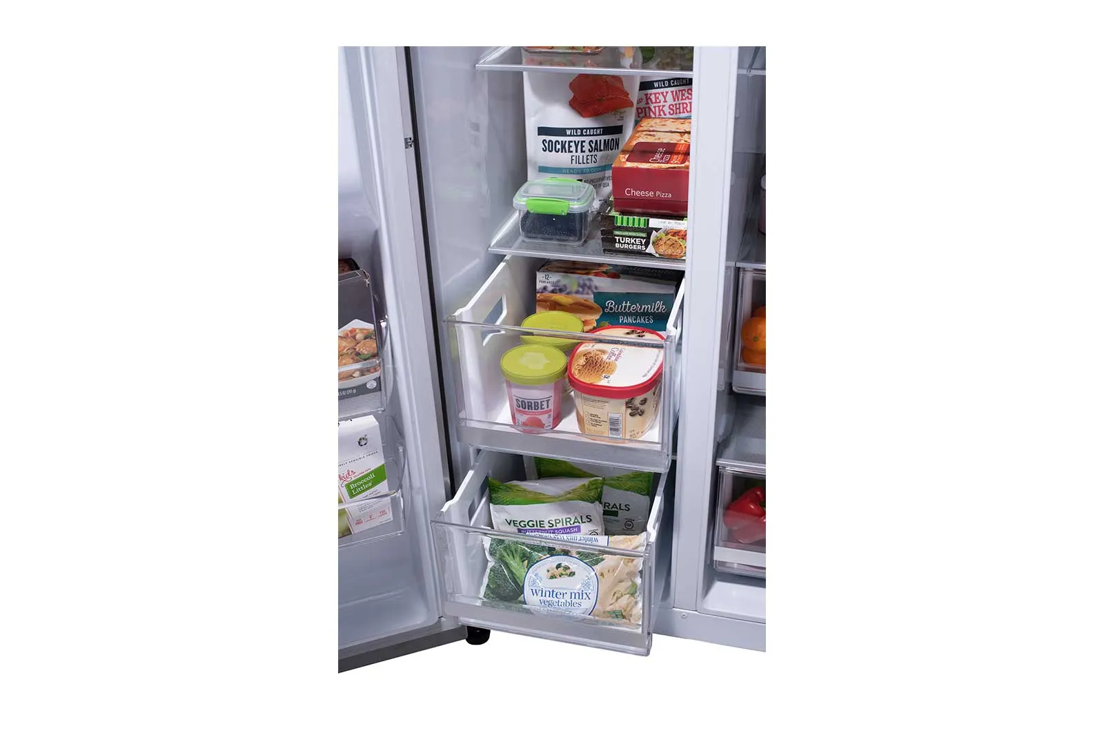 Lg LRSDS2706S 27 Cu. Ft. Side-By-Side Door-In-Door Refrigerator With Craft Ice&#8482;