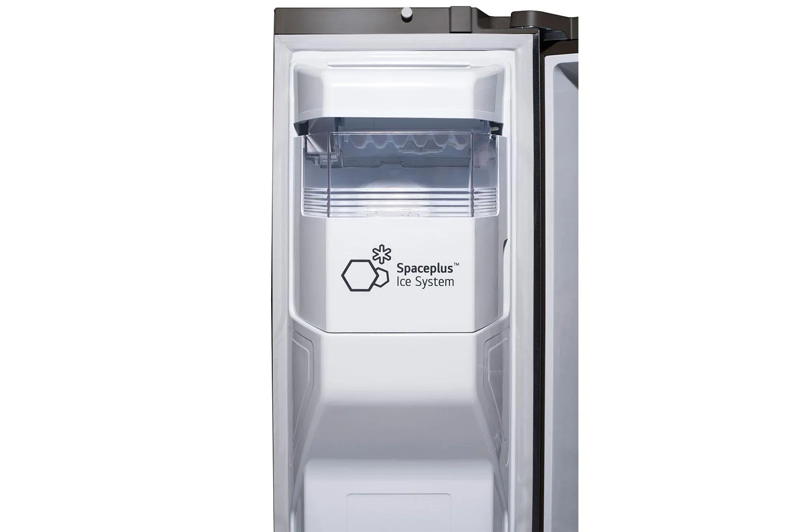 Lg LRSOC2306D 23 Cu. Ft. Side-By-Side Counter-Depth Instaview Refrigerator With Craft Ice&#8482;