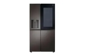 Lg LRSOC2306D 23 Cu. Ft. Side-By-Side Counter-Depth Instaview Refrigerator With Craft Ice&#8482;