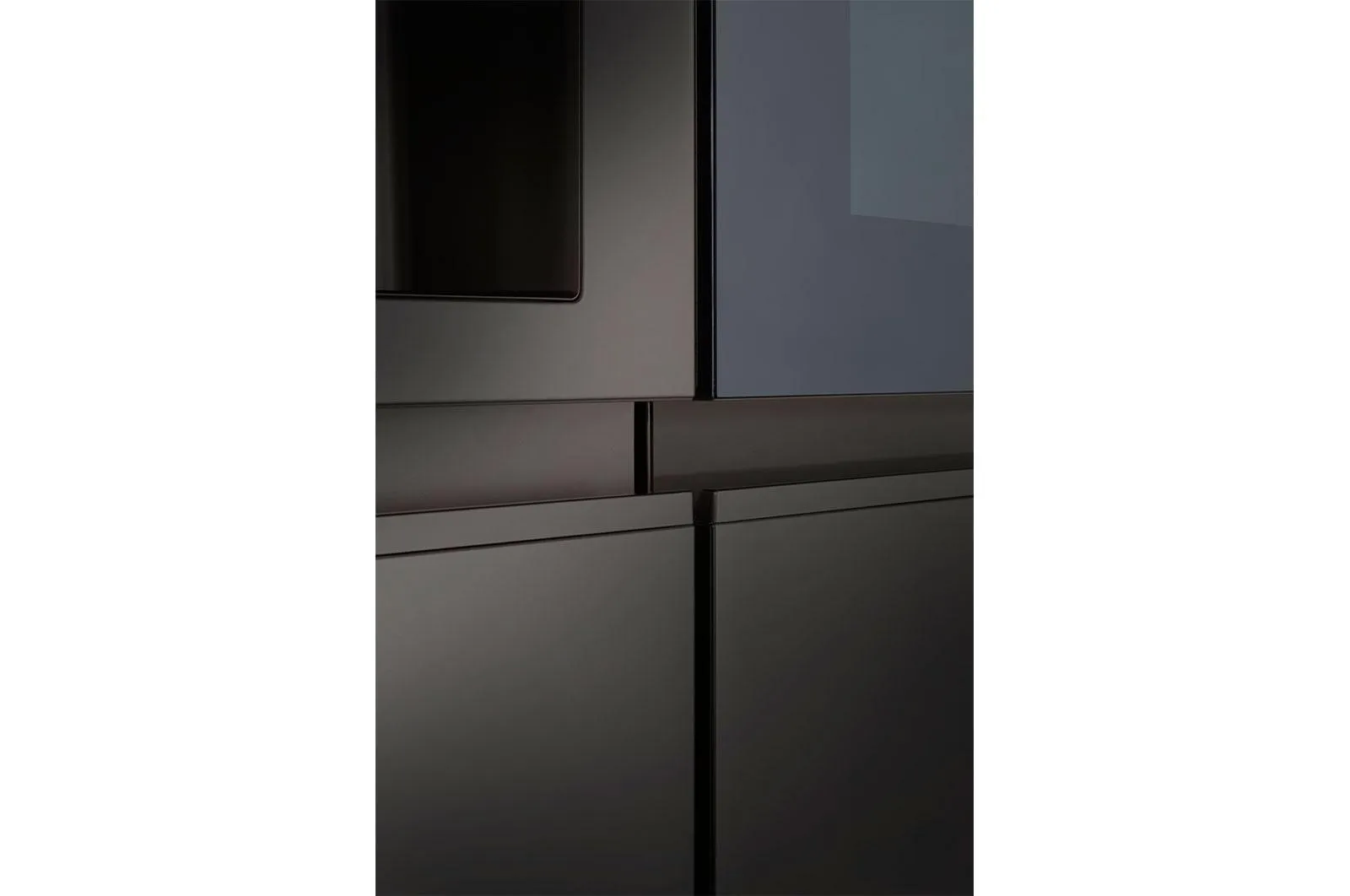 Lg LRSOC2306D 23 Cu. Ft. Side-By-Side Counter-Depth Instaview Refrigerator With Craft Ice&#8482;