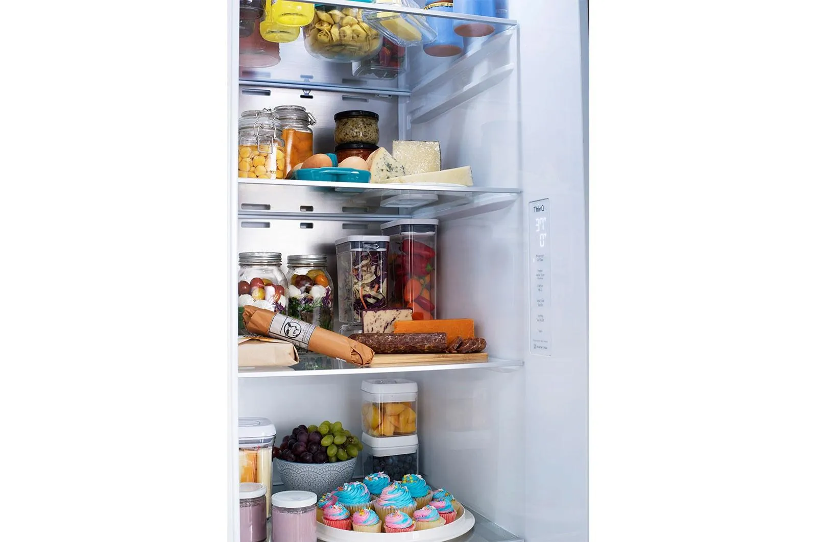Lg LRSOC2306S 23 Cu. Ft. Smart Side-By-Side Counter-Depth Instaview Refrigerator With Craft Ice&#8482;