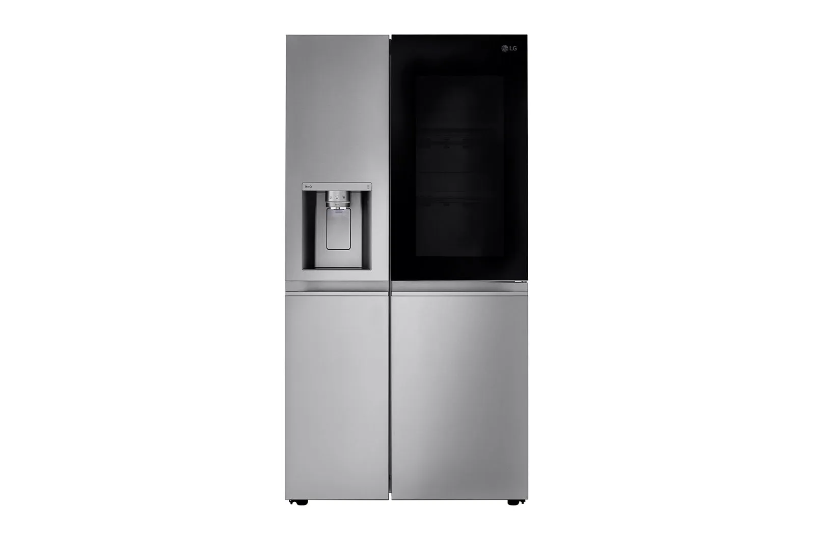 Lg LRSOC2306S 23 Cu. Ft. Smart Side-By-Side Counter-Depth Instaview Refrigerator With Craft Ice&#8482;