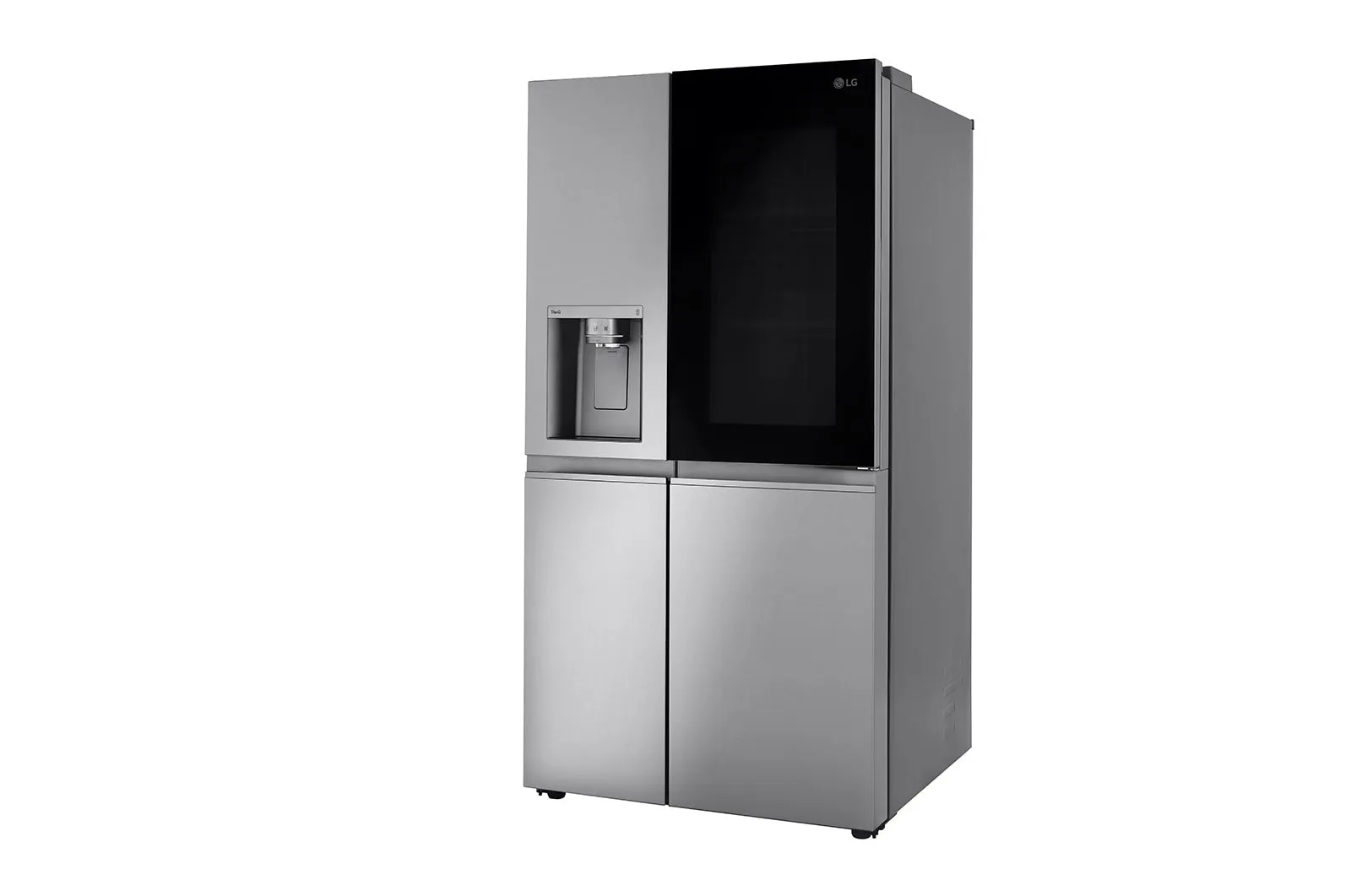 Lg LRSOC2306S 23 Cu. Ft. Smart Side-By-Side Counter-Depth Instaview Refrigerator With Craft Ice&#8482;