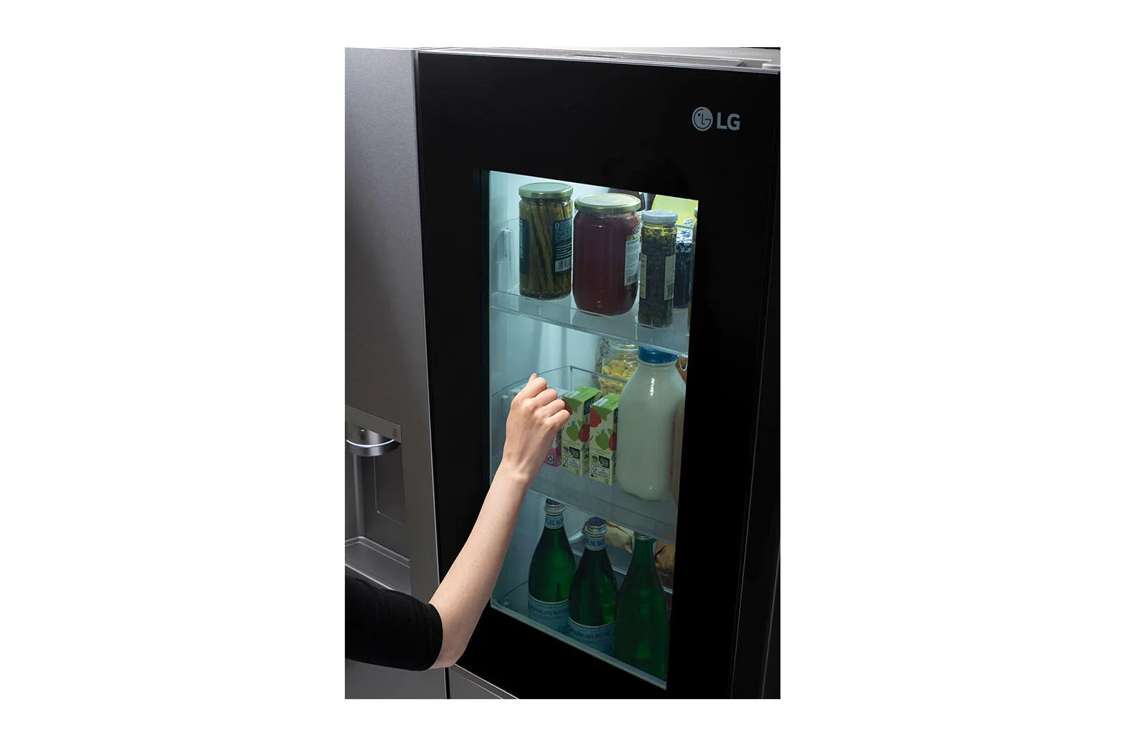 Lg LRSOS2706S 27 Cu. Ft. Side-By-Side Instaview&#8482; Refrigerator