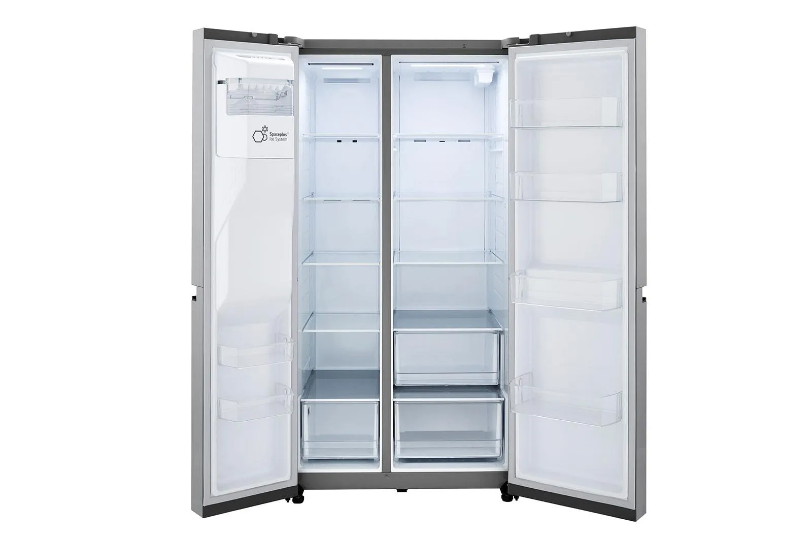 Lg LRSXC2306V 23 Cu. Ft. Side-By-Side Counter-Depth Refrigerator With Smooth Touch Dispenser