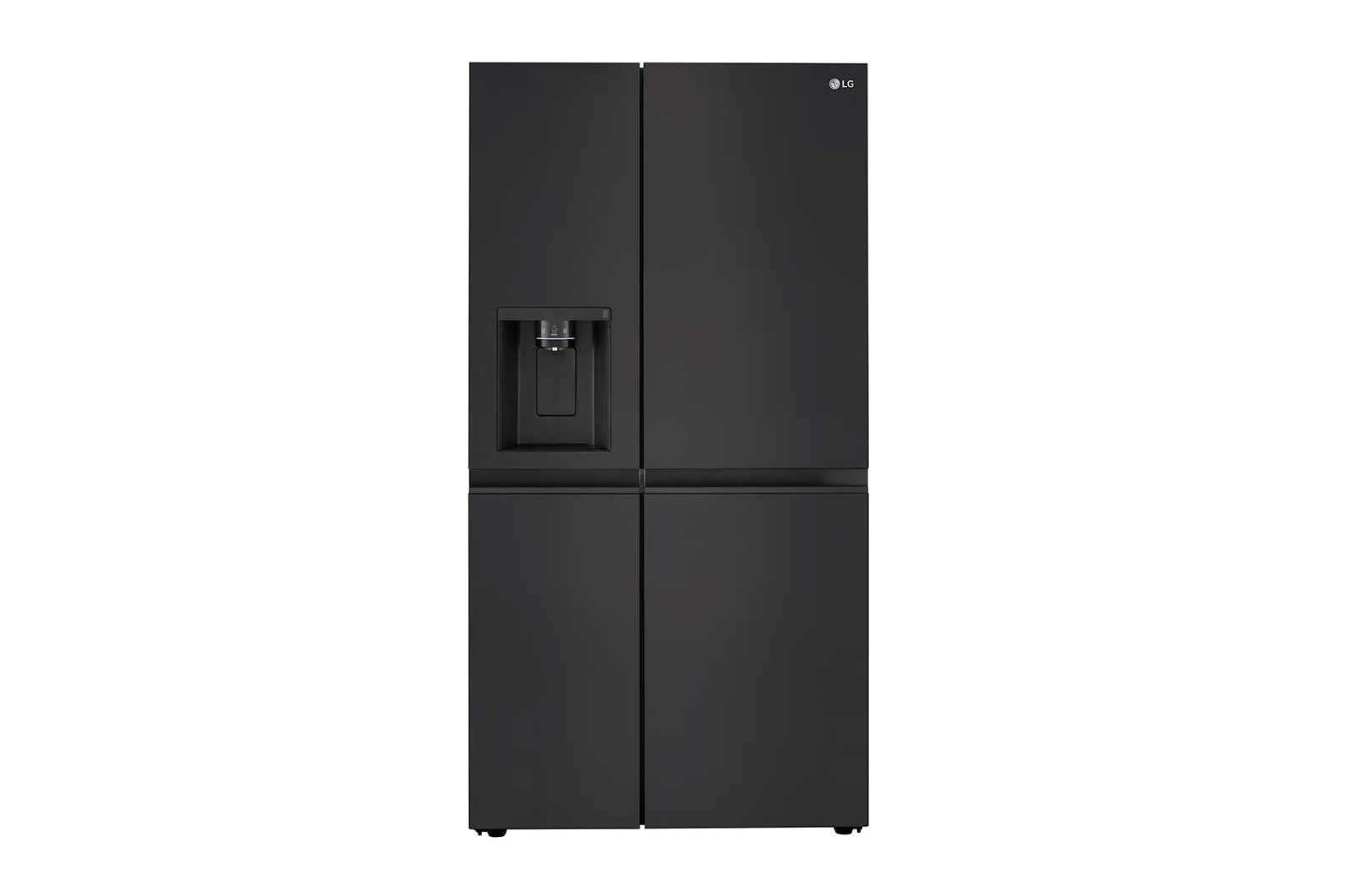 Lg LRSXS2706B 27 Cu. Ft. Side-By-Side Refrigerator With Smooth Touch Ice Dispenser