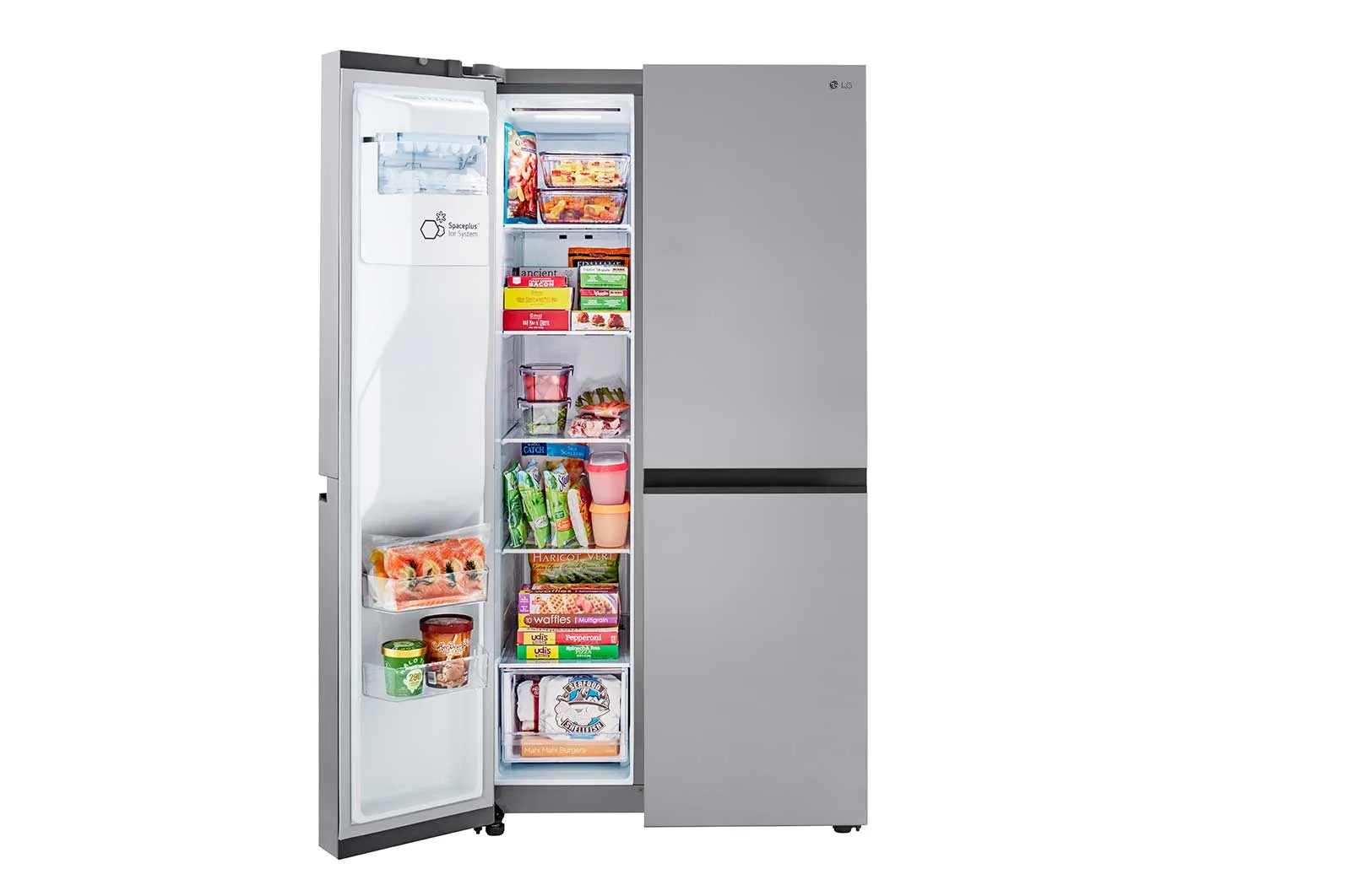 Lg LRSXS2706S 27 Cu. Ft. Side-By-Side Refrigerator With Smooth Touch Ice Dispenser
