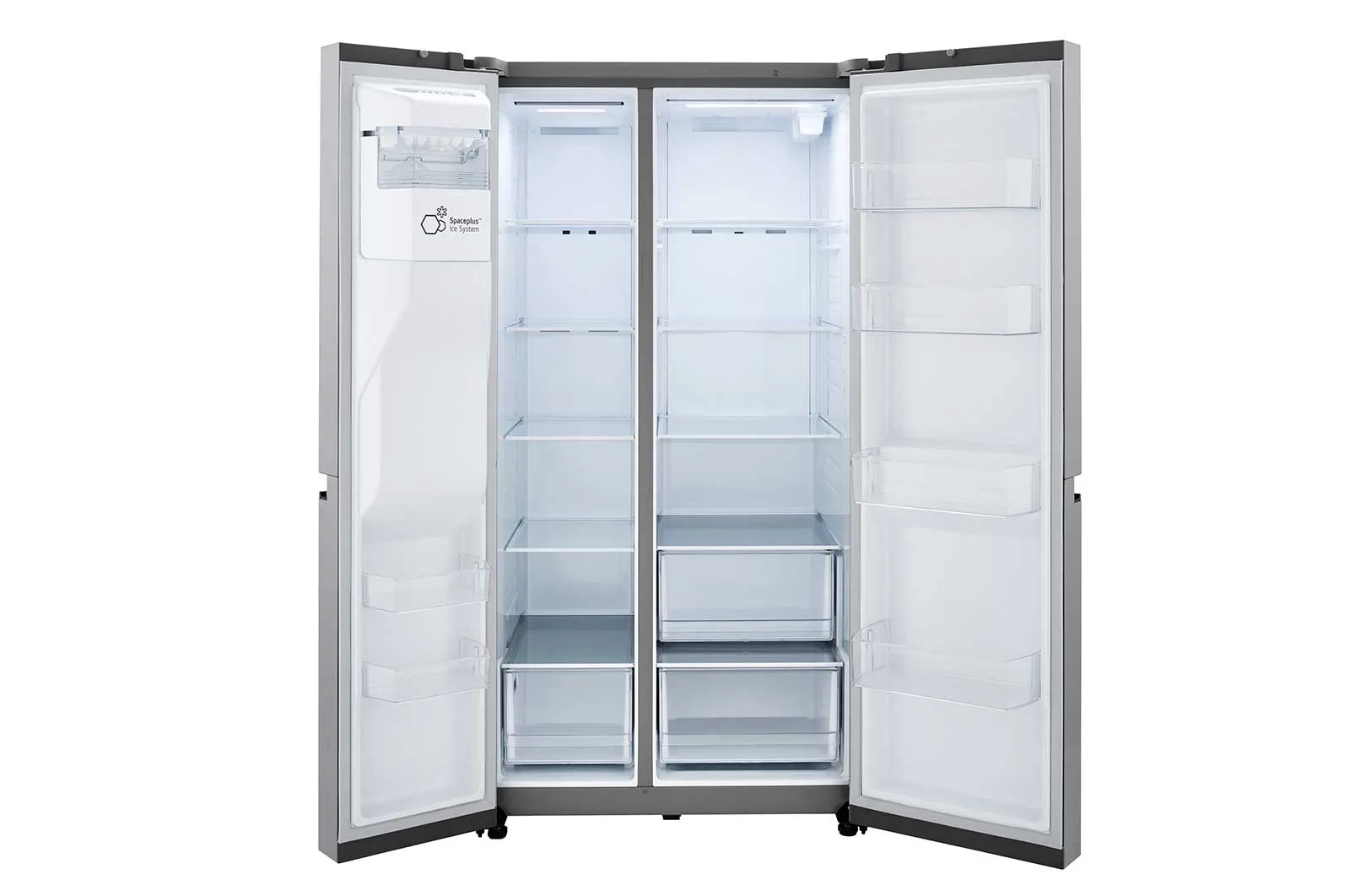 Lg LRSXS2706S 27 Cu. Ft. Side-By-Side Refrigerator With Smooth Touch Ice Dispenser