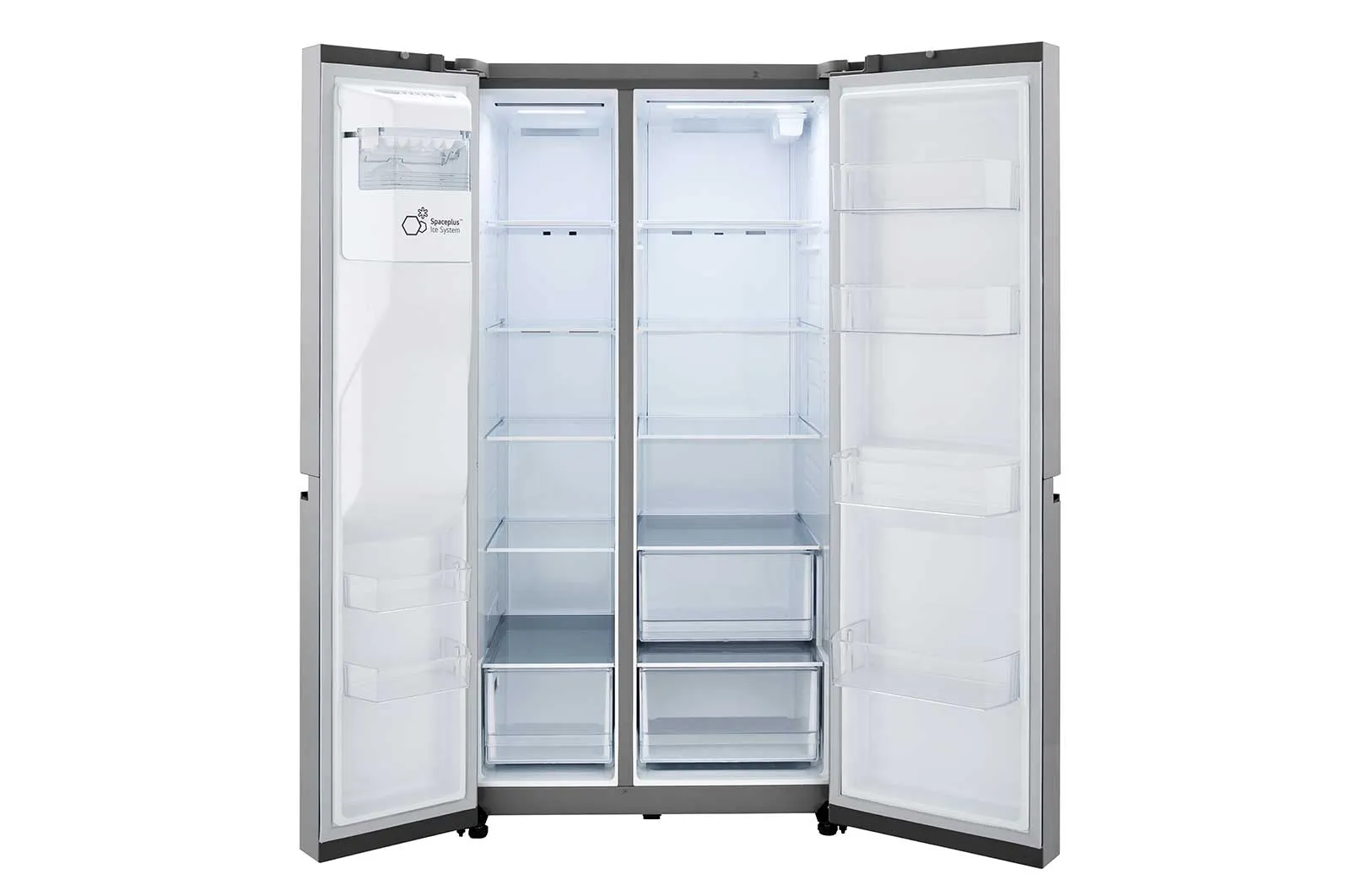 Lg LRSXS2706V 27 Cu. Ft. Side-By-Side Refrigerator With Smooth Touch Ice Dispenser