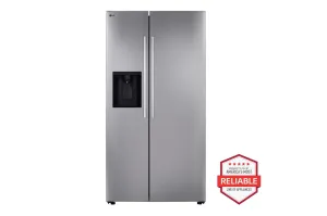 Lg LS27T3230S 27 Cu. Ft. Standard-Depth. Side-By-Side Refrigerator. With Ice And Water And New Bar Handle Design