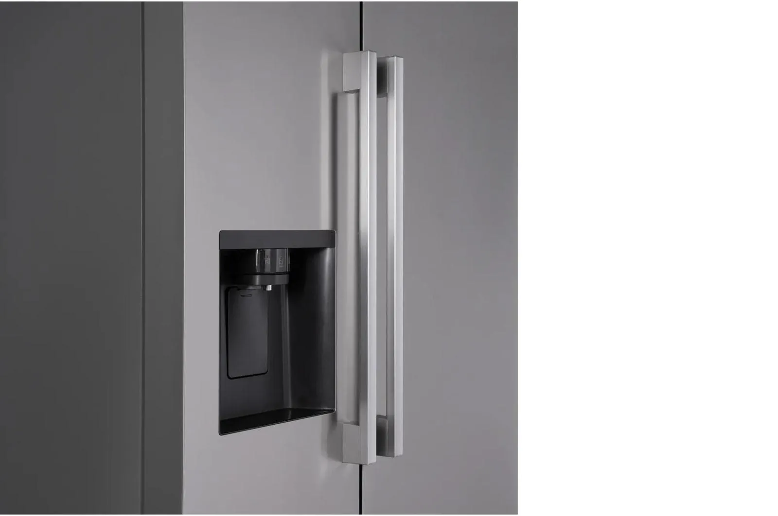 Lg LS27T3230S 27 Cu. Ft. Standard-Depth. Side-By-Side Refrigerator. With Ice And Water And New Bar Handle Design