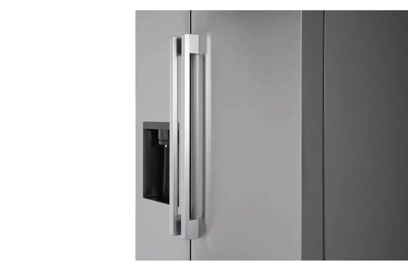 Lg LS27T3230S 27 Cu. Ft. Standard-Depth. Side-By-Side Refrigerator. With Ice And Water And New Bar Handle Design