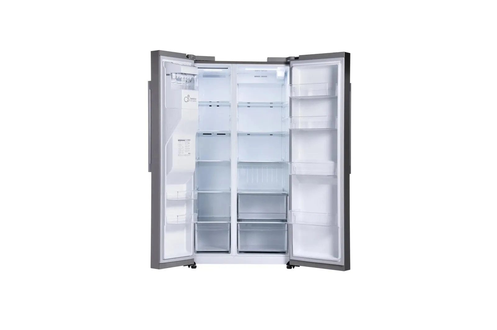 Lg LS27T3230S 27 Cu. Ft. Standard-Depth. Side-By-Side Refrigerator. With Ice And Water And New Bar Handle Design
