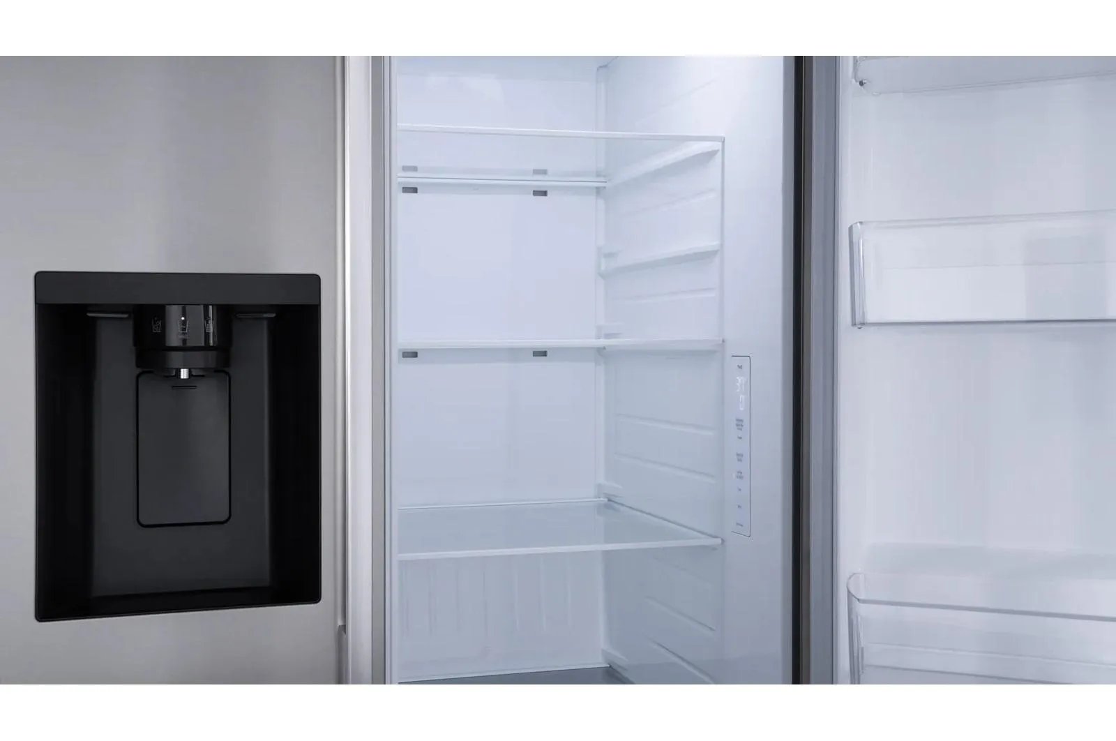 Lg LS27T3230S 27 Cu. Ft. Standard-Depth. Side-By-Side Refrigerator. With Ice And Water And New Bar Handle Design