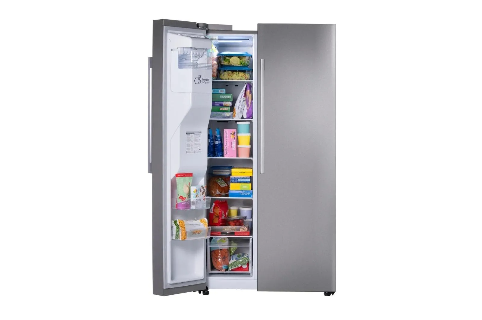 Lg LS27T3230S 27 Cu. Ft. Standard-Depth. Side-By-Side Refrigerator. With Ice And Water And New Bar Handle Design