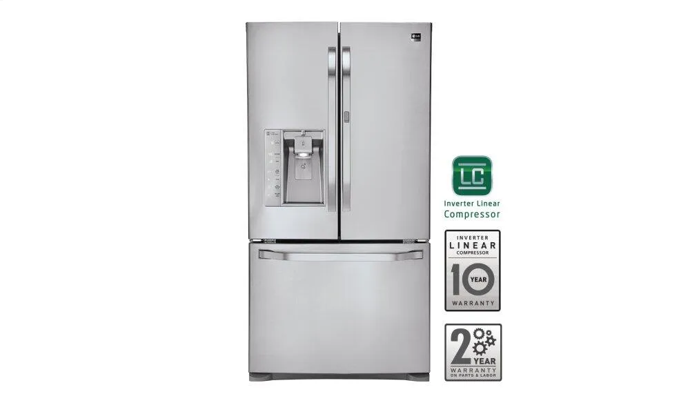 Lg LSFD2491ST Lg Studio 24 Cu. Ft. Door-In-Door Counter-Depth Refrigerator