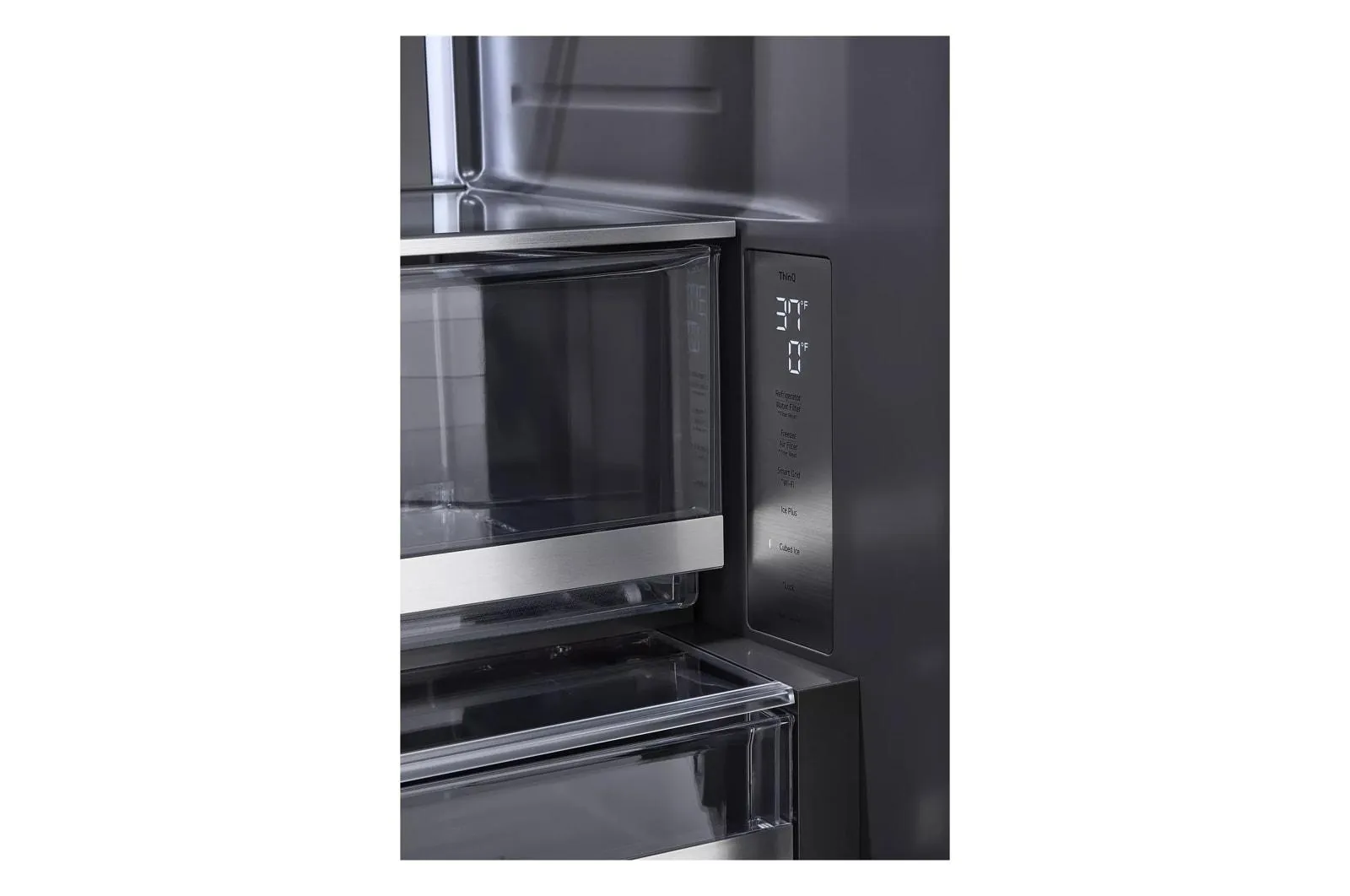 Lg SRFB27W3 Lg Studio 27 Cu. Ft. Smart Counter-Depth Max&#8482; French Door Refrigerator