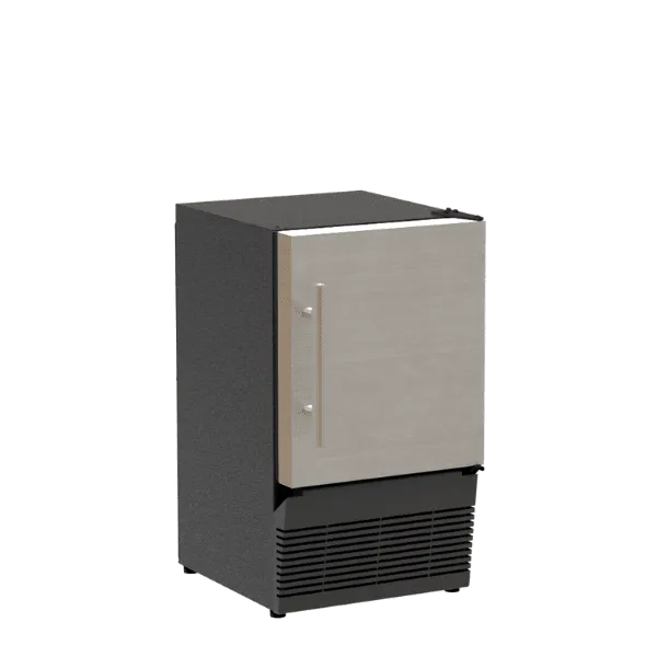 Marvel MACR214SS01A 14-In Low Profile Compact Crescent Ice Machine With Door Style - Stainless Steel
