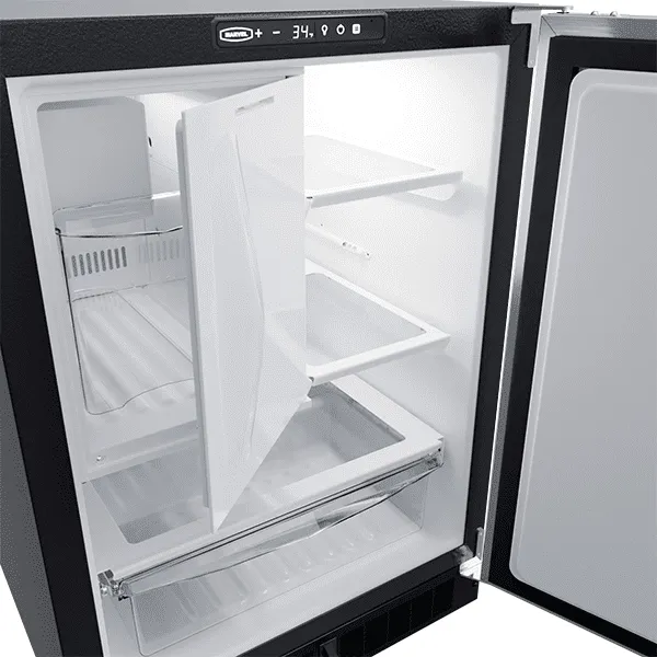 Marvel MLRI224SS01A 24-In Built-In Refrigerator Freezer With Crescent Ice Maker With Door Style - Stainless Steel