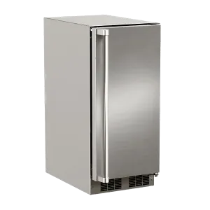 Marvel MOCR215SS01A 15-In Outdoor Built-In Crescent Ice Machine With Door Style - Stainless Steel