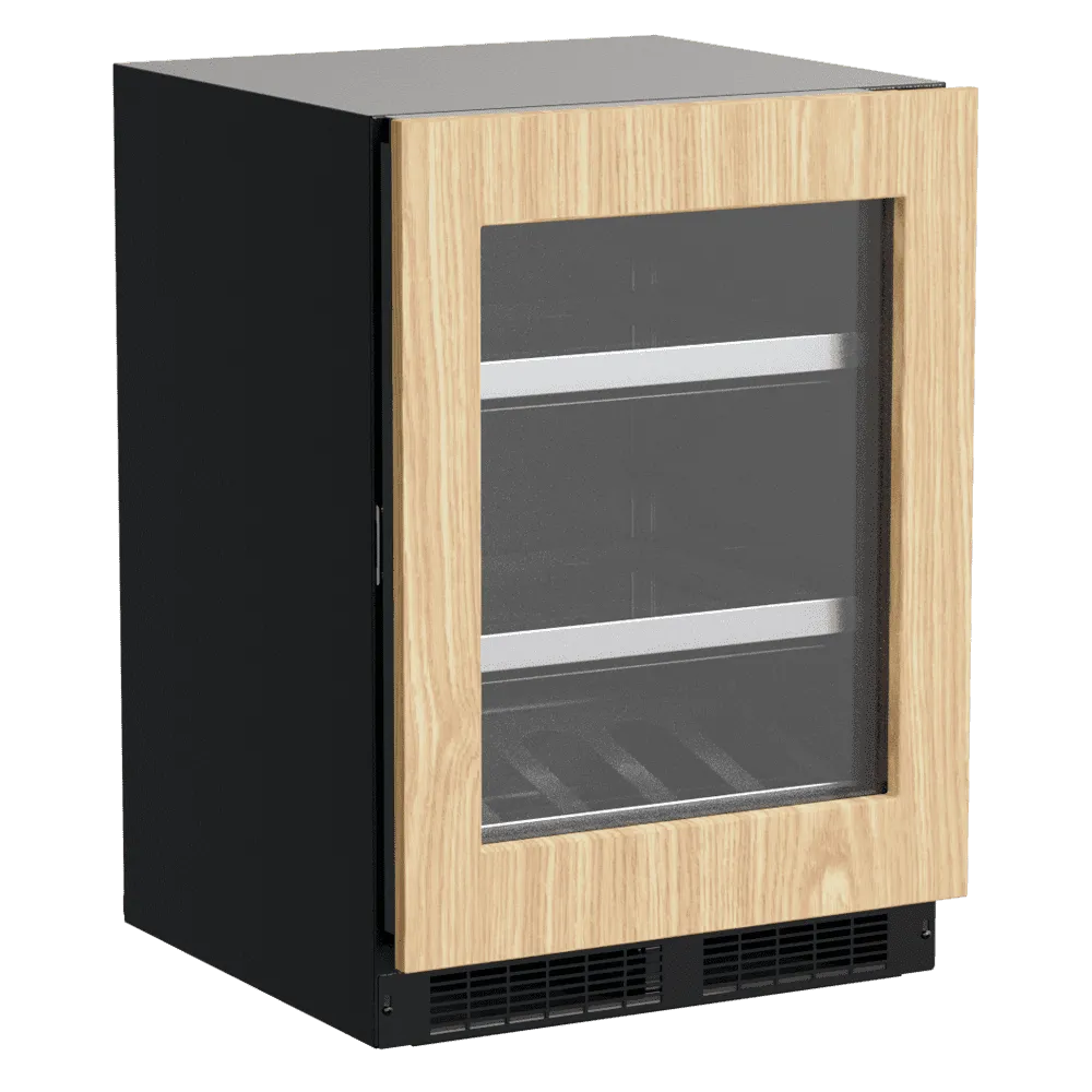 Marvel MPBV424IG31A 24-In Professional Built-In Beverage Center With Reversible Hinge With Door Style - Panel Ready Frame Glass