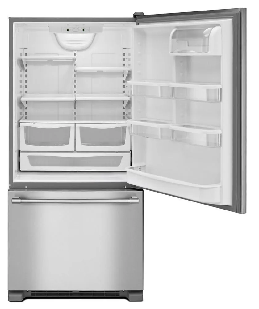 Maytag MBF2258FEZ 33-Inch Wide Bottom Mount Refrigerator - 22 Cu. Ft.
