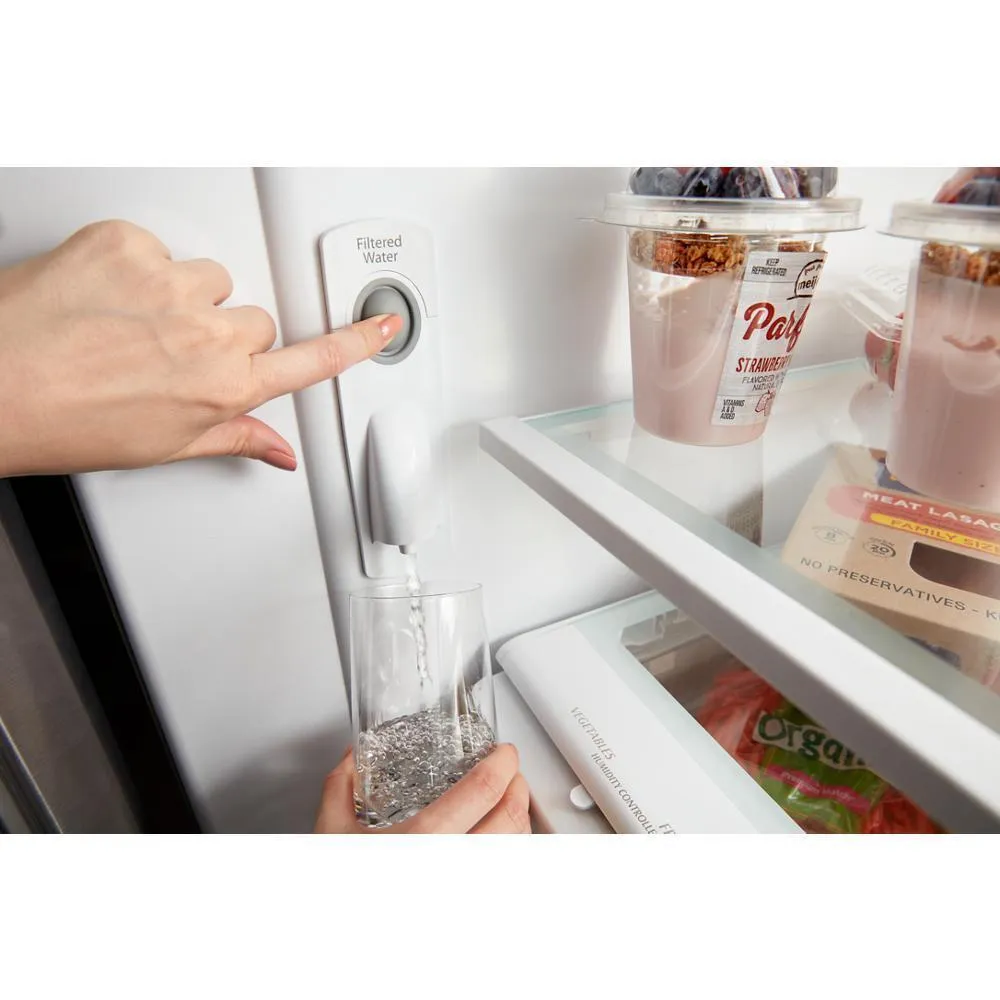 Maytag MRFF4136RZ Maytag 36 Inch Wide French Door Bottom Mount Refrigerator With Max Cool Setting - 25 Cu. Ft.