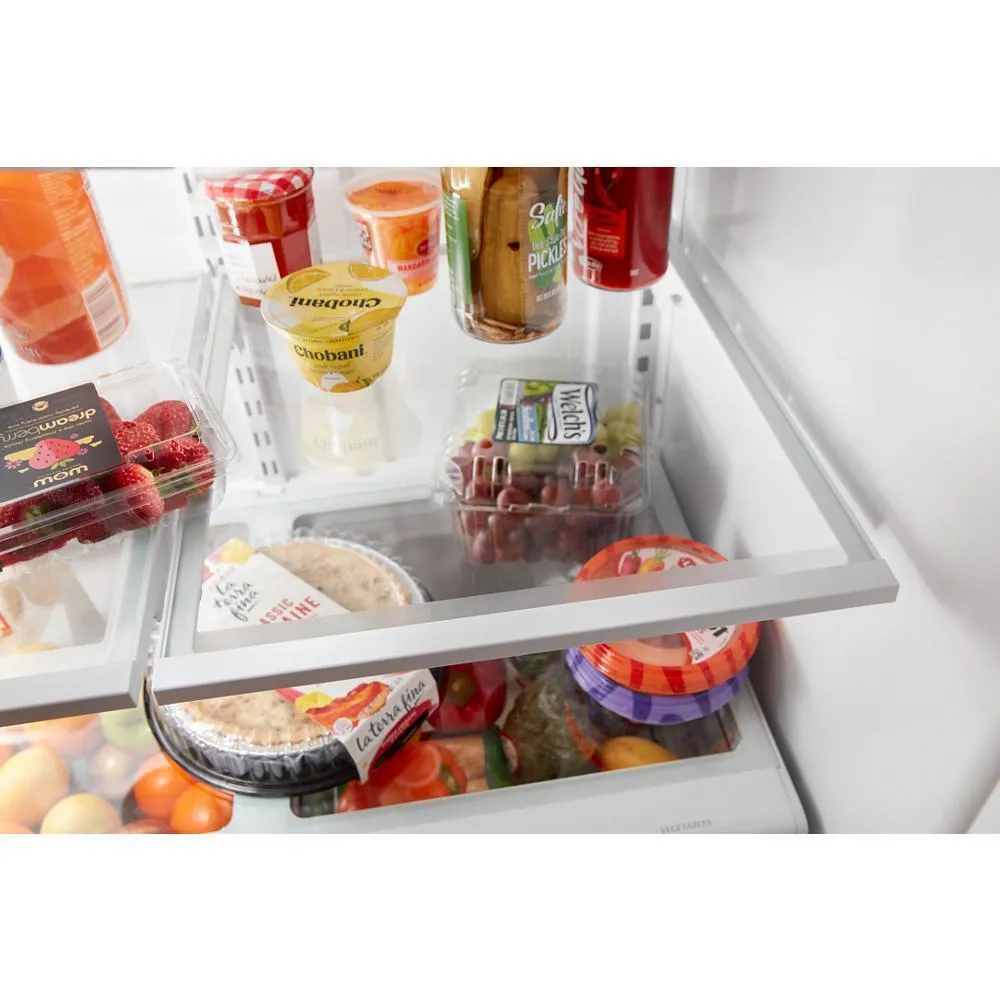 Maytag MRFF4136RZ Maytag 36 Inch Wide French Door Bottom Mount Refrigerator With Max Cool Setting - 25 Cu. Ft.