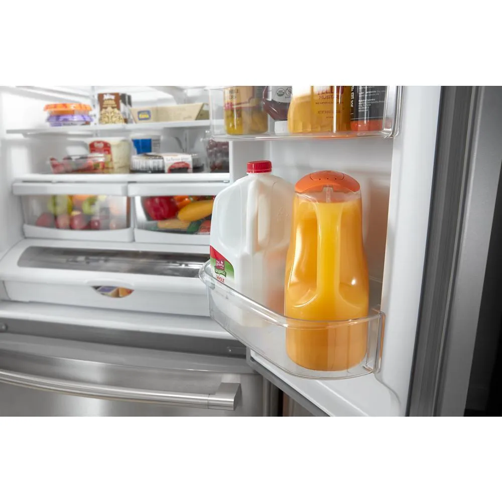 Maytag MRFF4136RZ Maytag 36 Inch Wide French Door Bottom Mount Refrigerator With Max Cool Setting - 25 Cu. Ft.