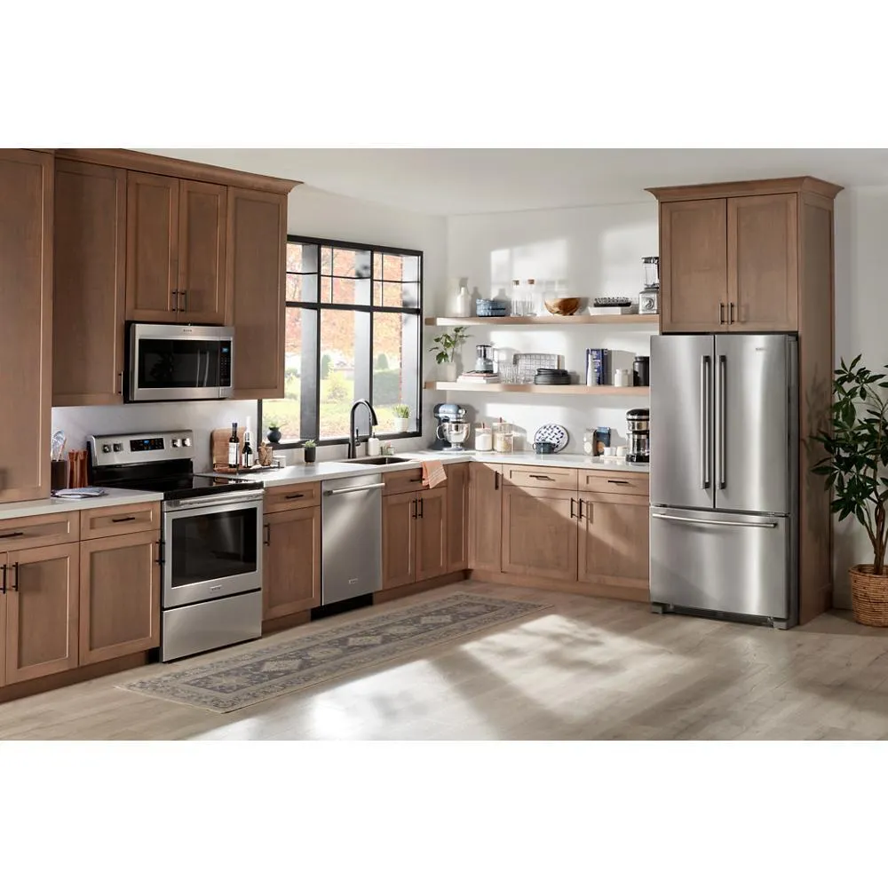 Maytag MRFF4136RZ Maytag 36 Inch Wide French Door Bottom Mount Refrigerator With Max Cool Setting - 25 Cu. Ft.