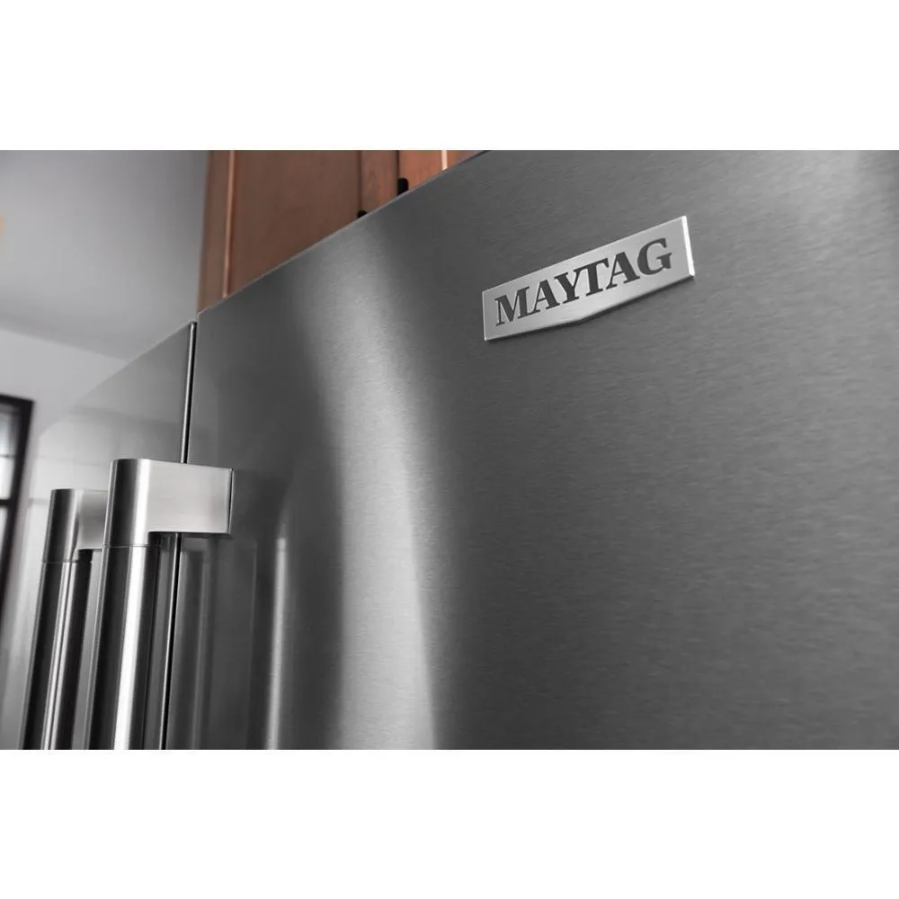 Maytag MRFF4236RZ Maytag 36 Inch Wide French Door Bottom Mount Refrigerator With Max Cool Setting - 25 Cu. Ft.