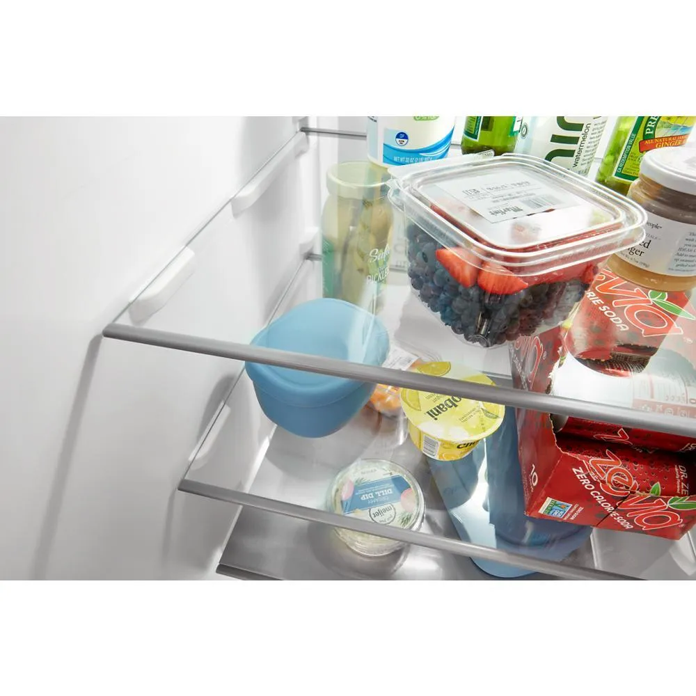 Maytag MRSF4036PB 36-Inch Wide Side-By-Side Refrigerator - 25 Cu. Ft.