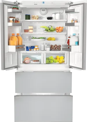 Miele KFNF 9959 IDE Kfnf 9959 Ide - Frenchdoor Bottom-Mount Units Maximum Convenience Thanks To Generous Large Capacity And Ice Maker.