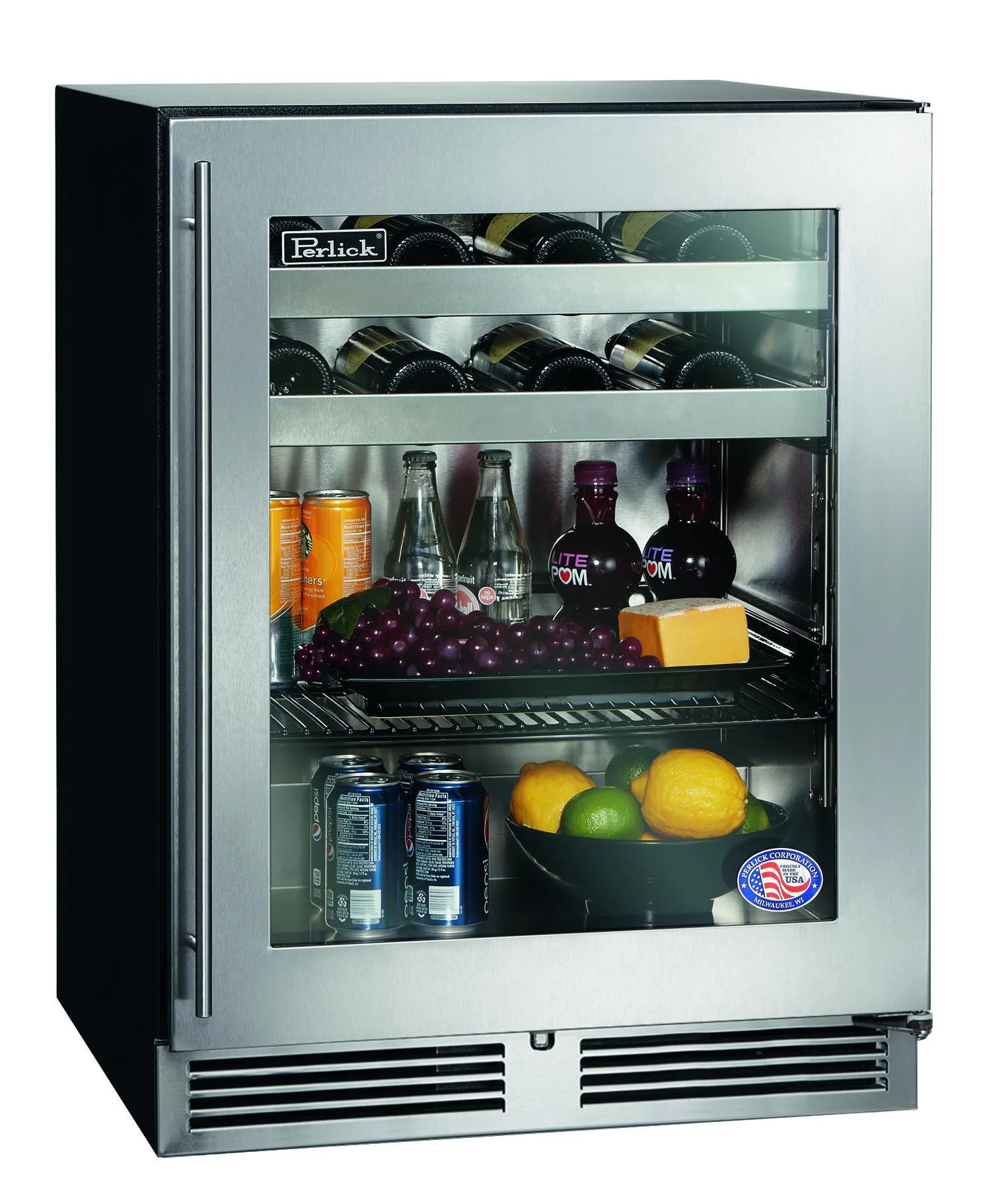 Perlick HA24BB43R 24 Ada Compliant Beverage Center