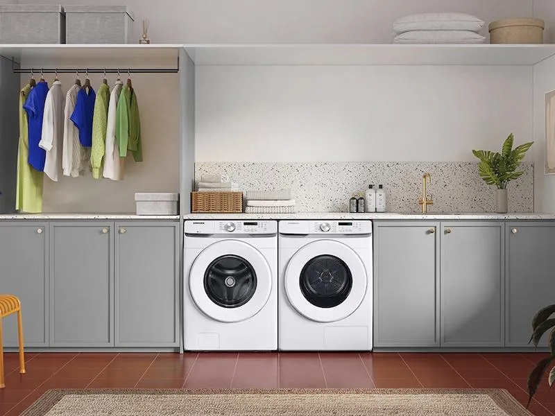 Samsung DV45DG6000HW 7.5 Cu. Ft. Large Capacity Ventless Hybrid Heat Pump Dryer With Wi-Fi In White
