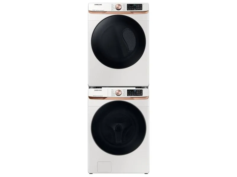 Samsung DVE50BG8300E 7.5 Cu. Ft. Smart Electric Dryer With Steam Sanitize  And Sensor Dry In Ivory