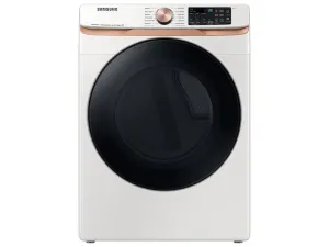 Samsung DVE50BG8300E 7.5 Cu. Ft. Smart Electric Dryer With Steam Sanitize  And Sensor Dry In Ivory